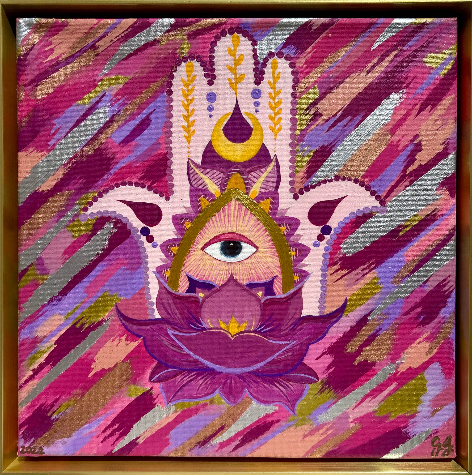 Protective Hamsa by Grecia J